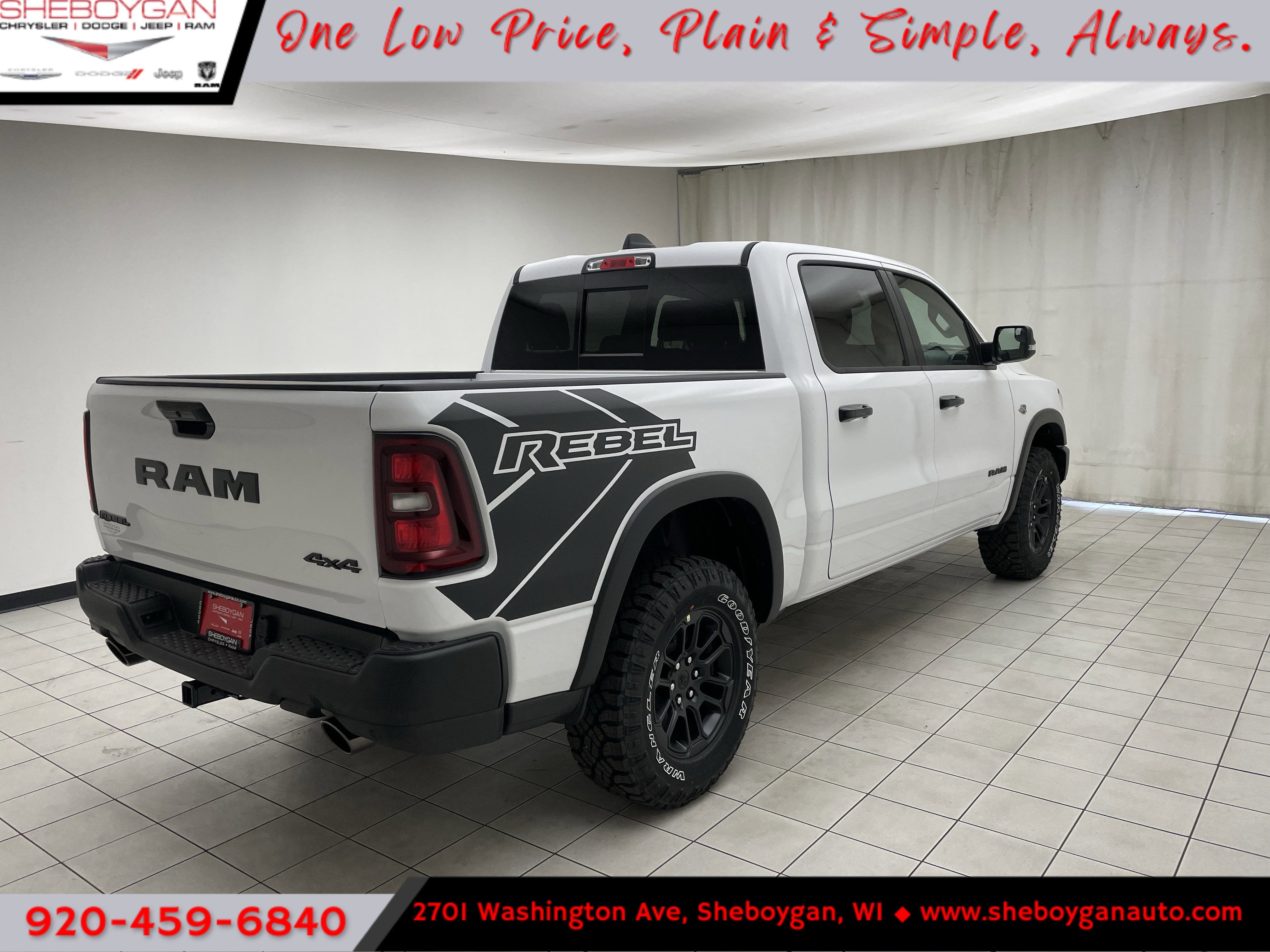 2026 RAM Ram 1500 RAM 1500 REBEL CREW CAB 4X4 5'7' BOX