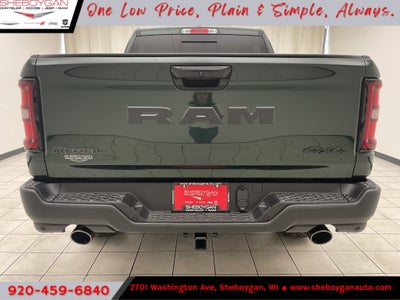 2026 RAM Ram 1500 RAM 1500 REBEL CREW CAB 4X4 5'7' BOX