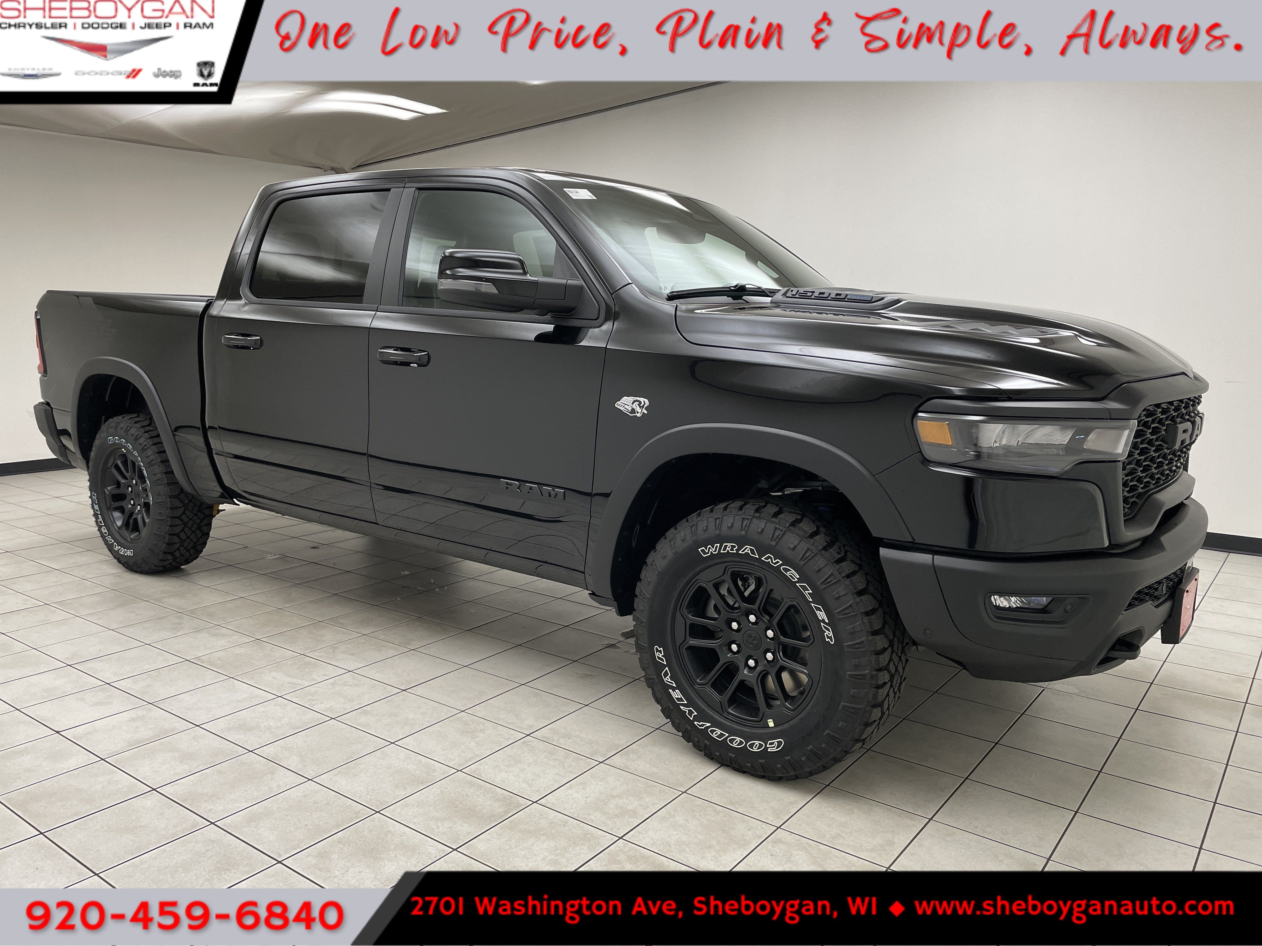 2026 RAM Ram 1500 RAM 1500 REBEL CREW CAB 4X4 5'7' BOX