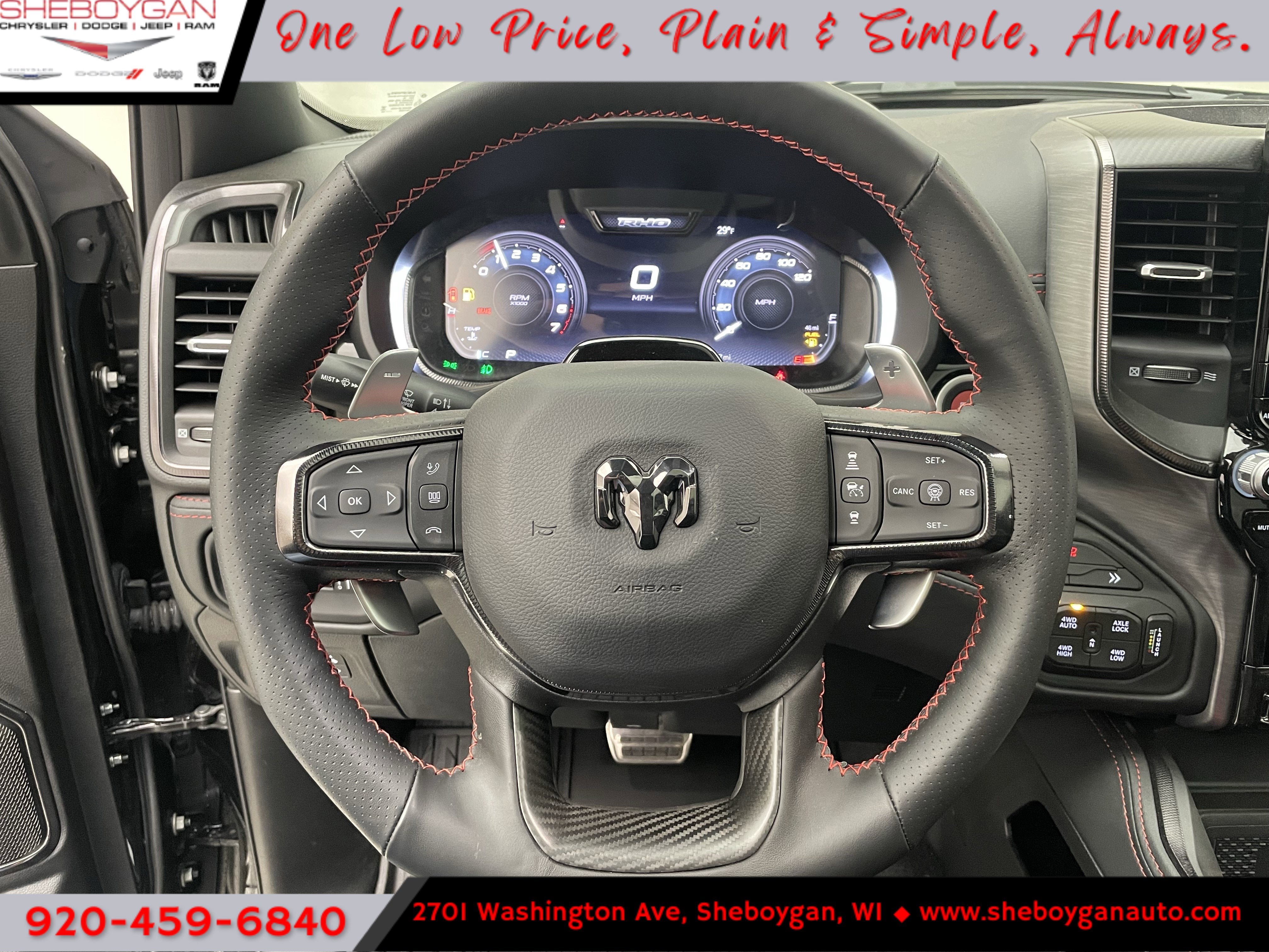 2025 RAM Ram 1500 RAM 1500 RHO CREW CAB 4X4 5'7' BOX