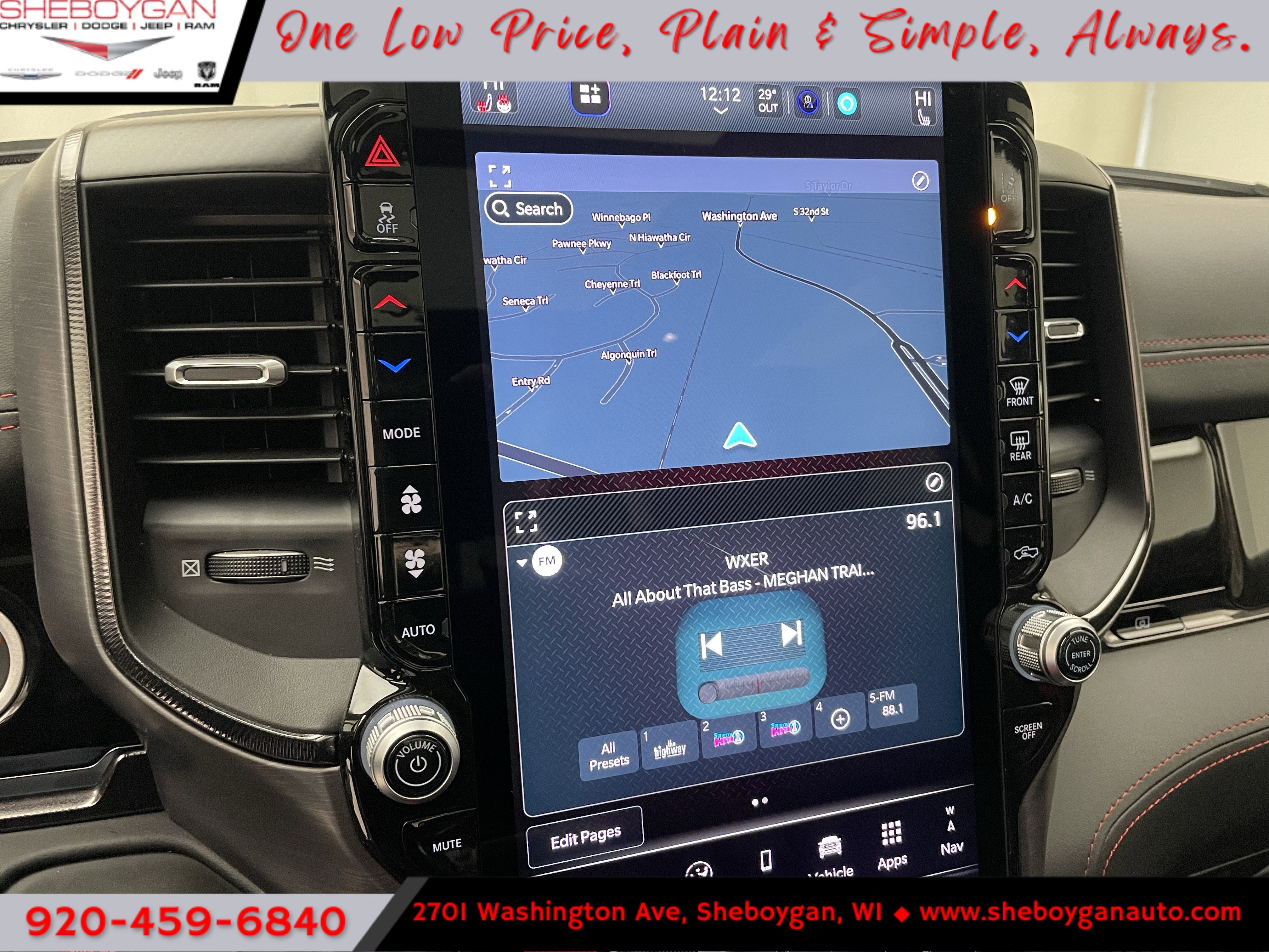 2025 RAM Ram 1500 RAM 1500 RHO CREW CAB 4X4 5'7' BOX