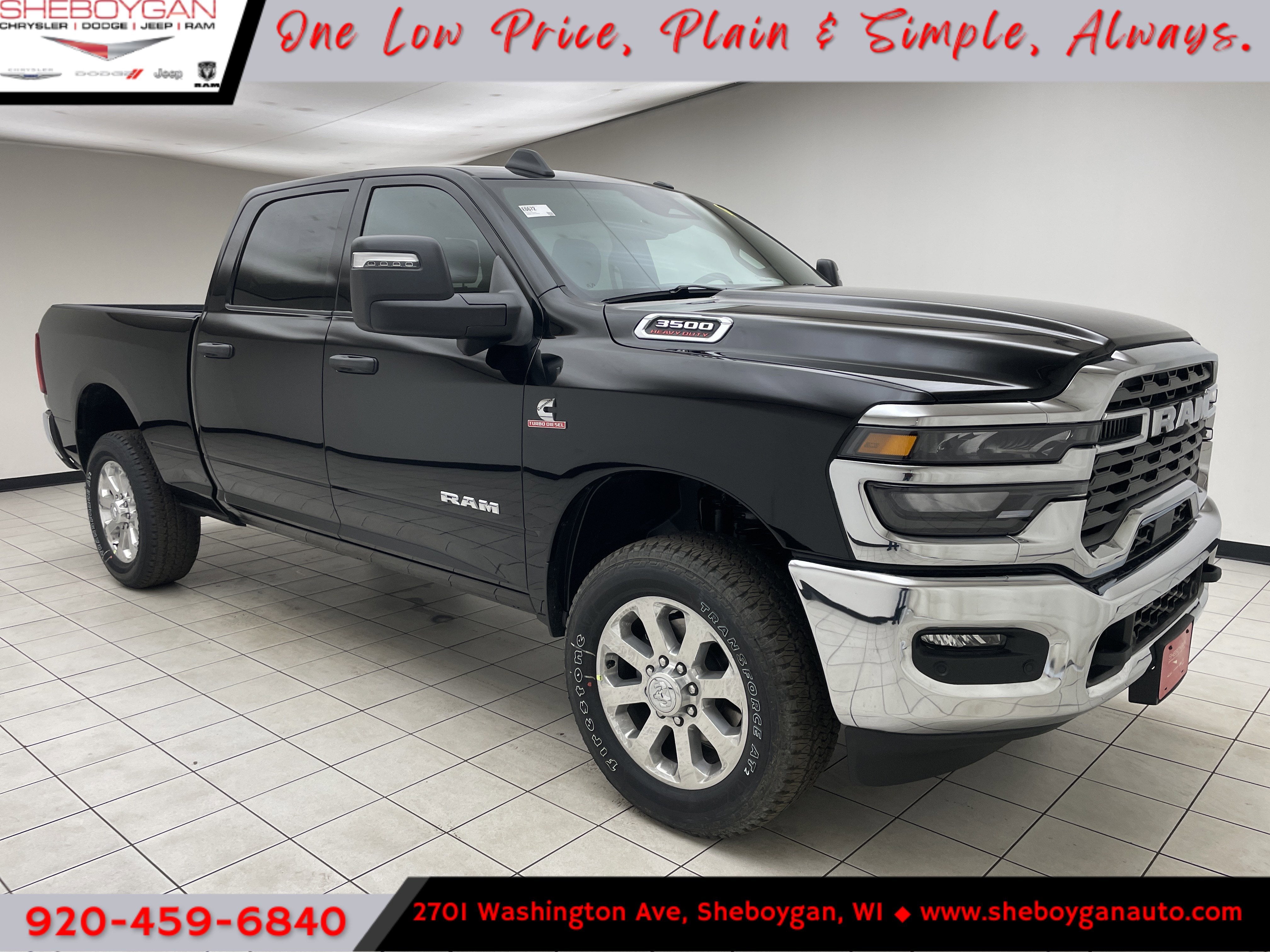 2026 RAM Ram 3500 RAM 3500 BIG HORN CREW CAB 4X4 6'4' BOX