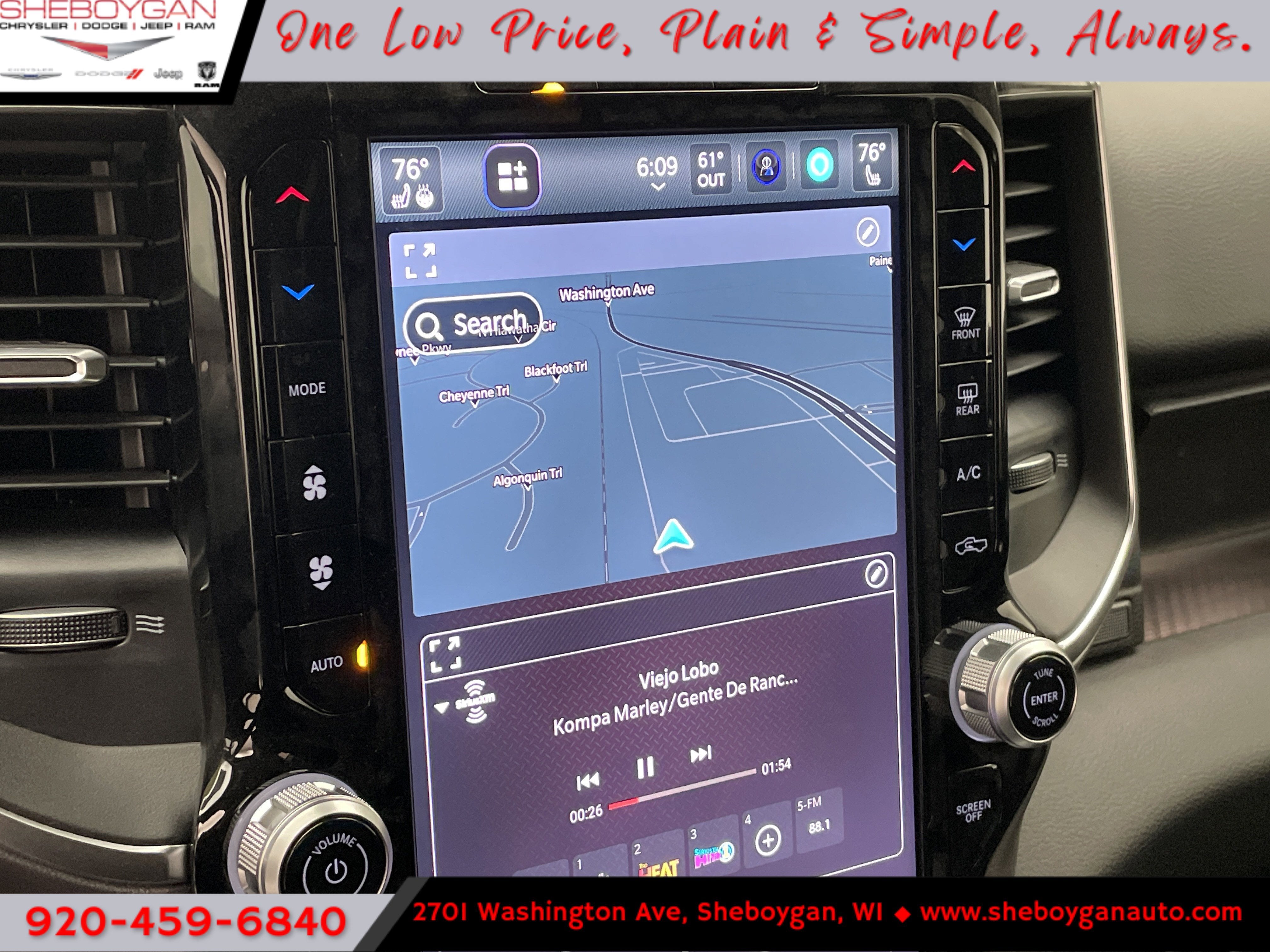 2026 RAM Ram 1500 RAM 1500 BIG HORN CREW CAB 4X4 5'7' BOX