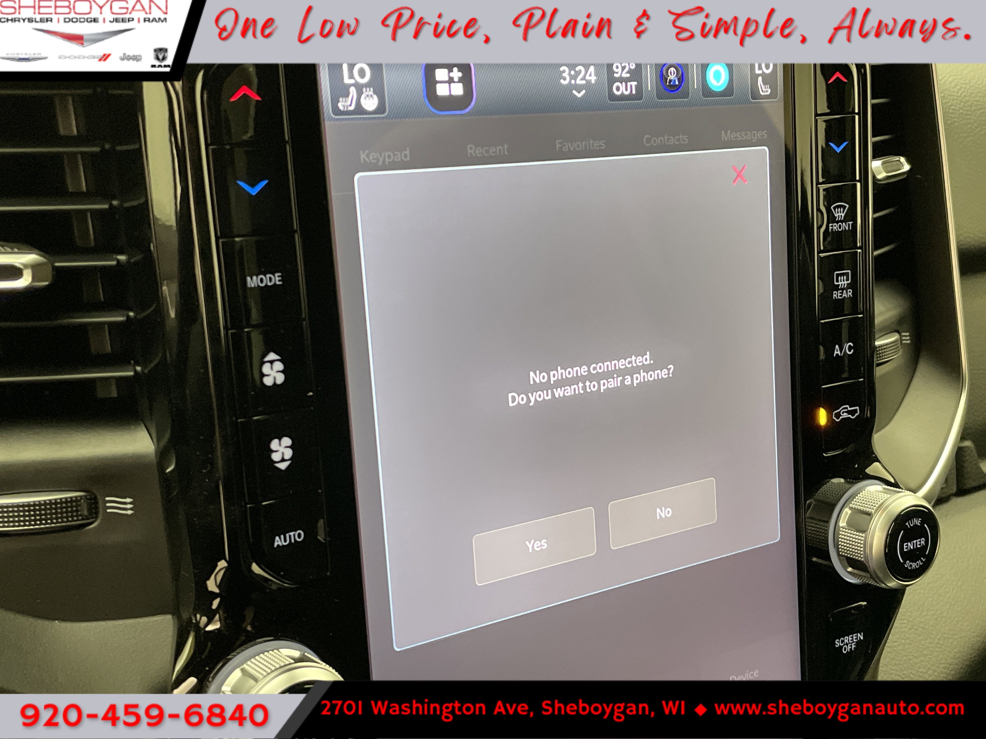 2026 RAM Ram 2500 RAM 2500 BIG HORN CREW CAB 4X4 6'4' BOX