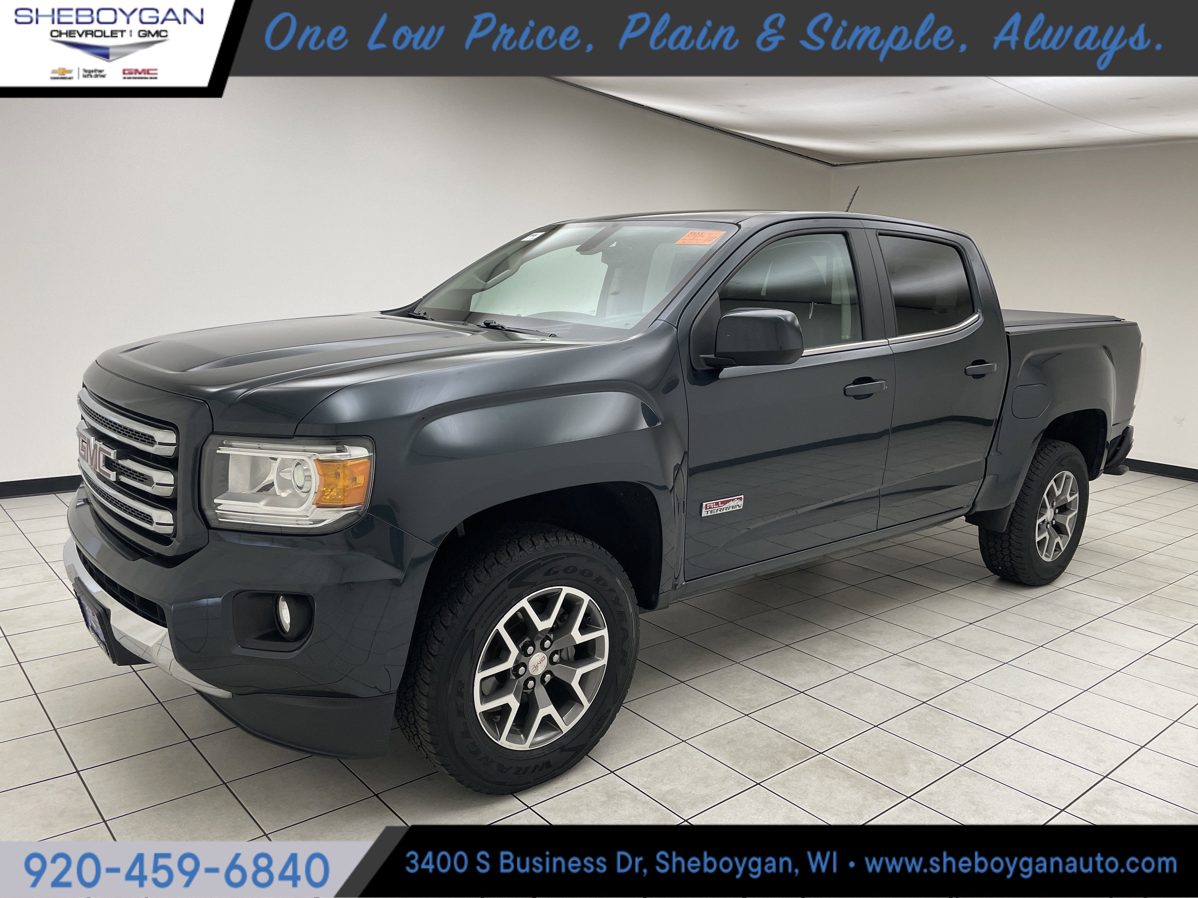 2017 GMC Canyon 4WD SLE