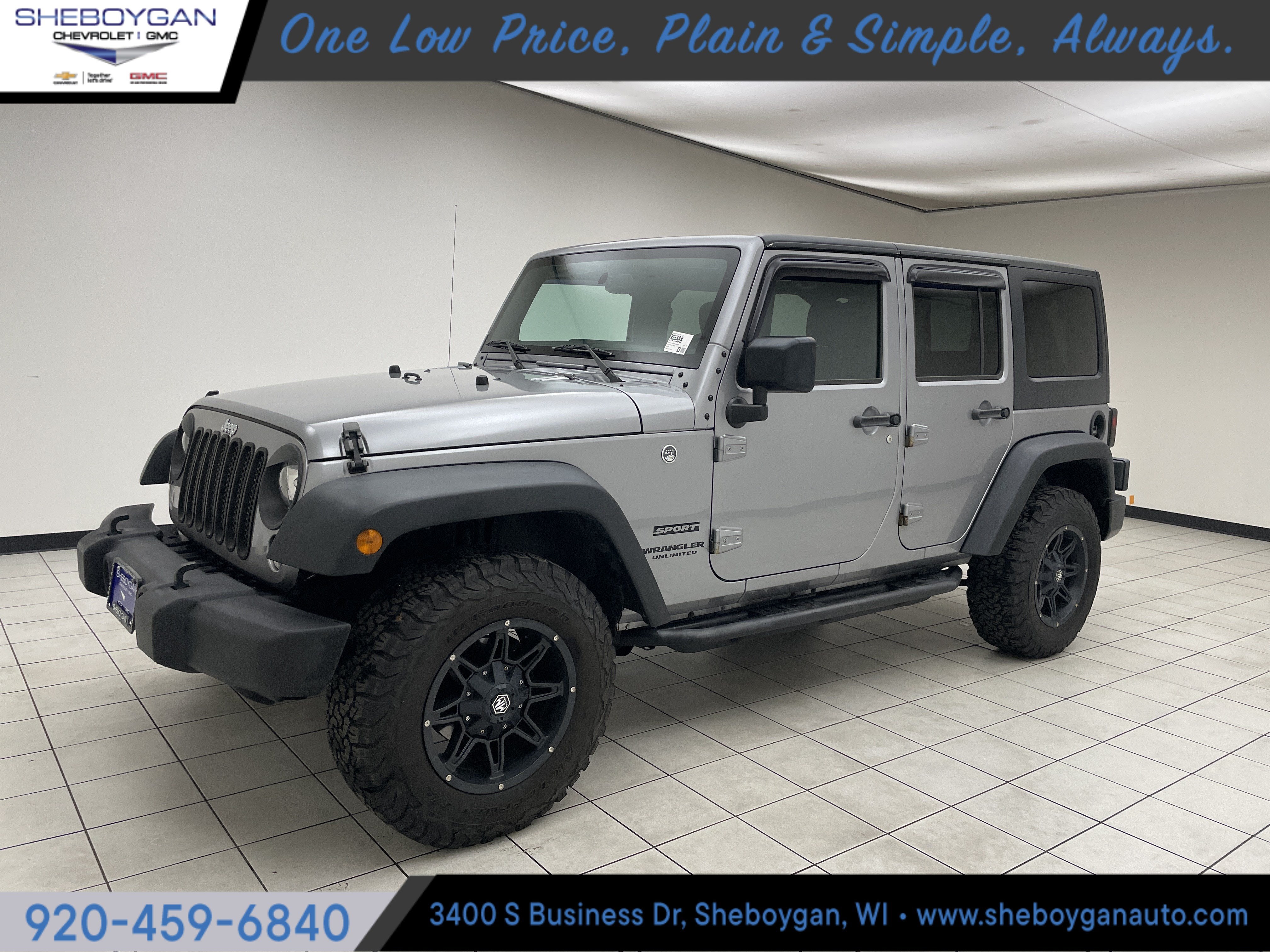 2016 Jeep Wrangler Unlimited Sport S