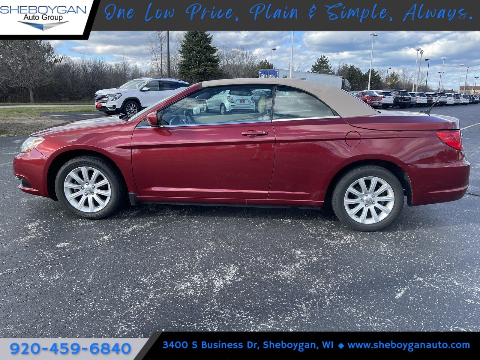 Used 2011 Chrysler 200 Touring with VIN 1C3BC2EG9BN529250 for sale in Sheboygan, WI