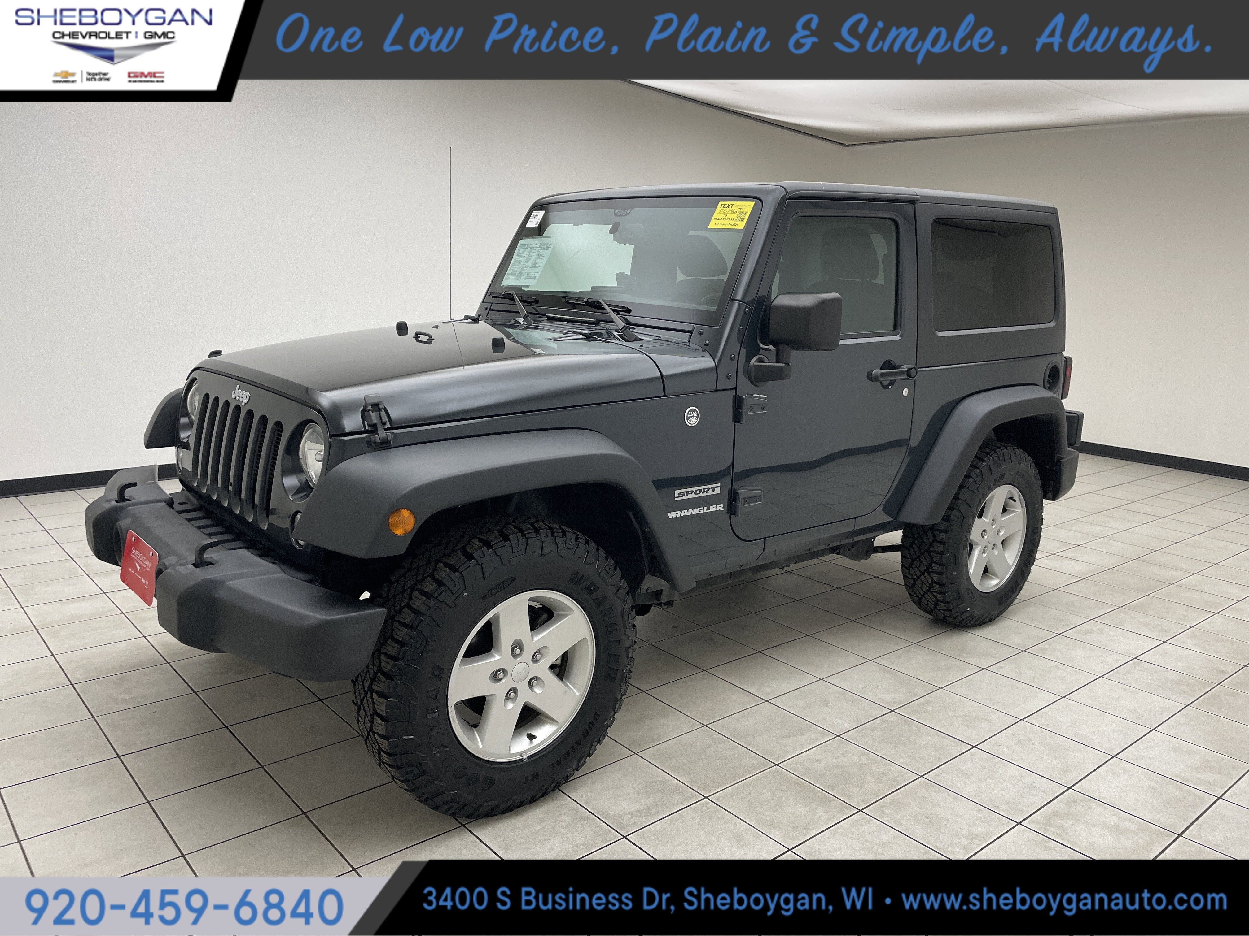 2017 Jeep Wrangler Sport 4x4