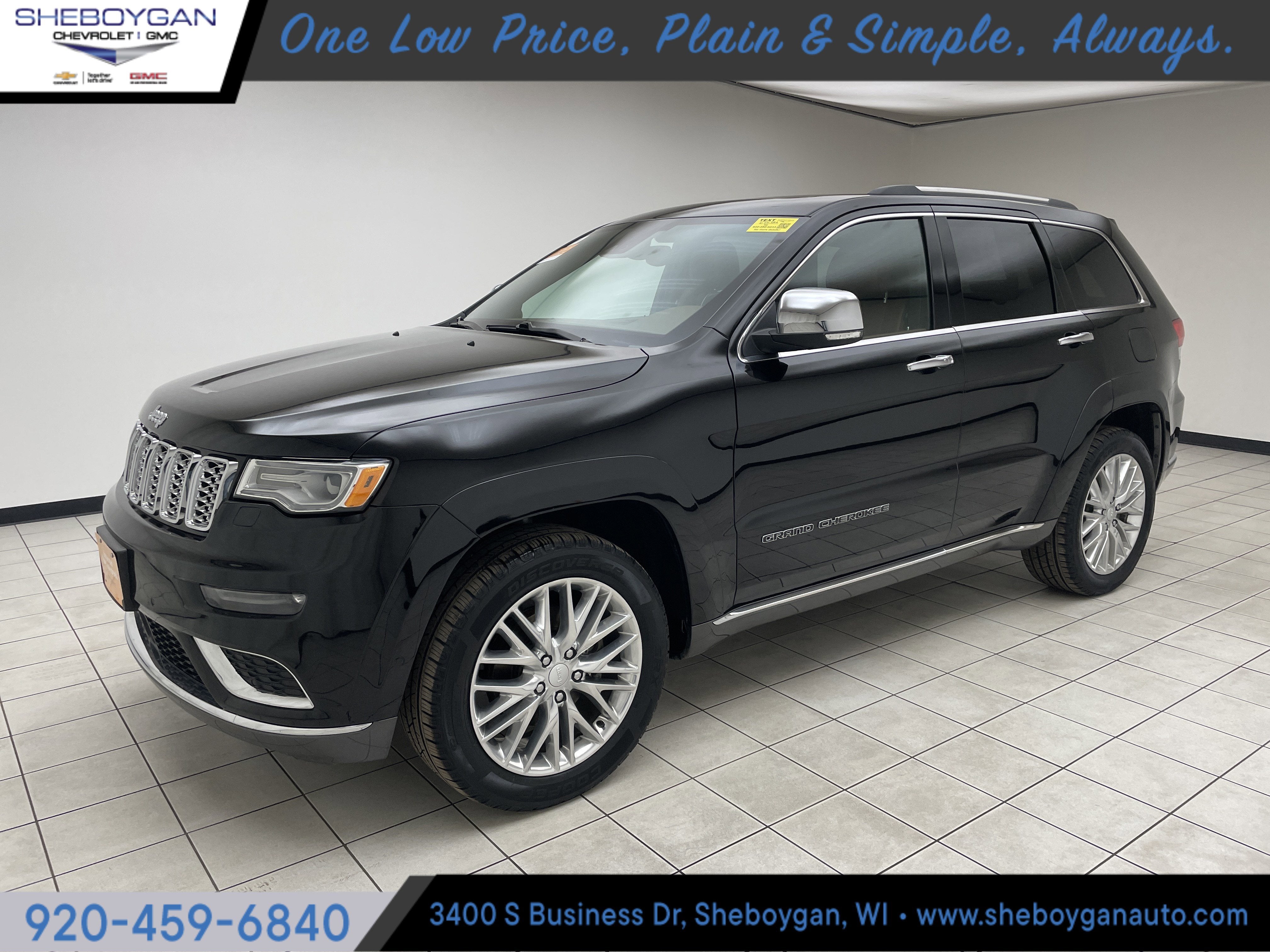 2017 Jeep Grand Cherokee Summit 4x4