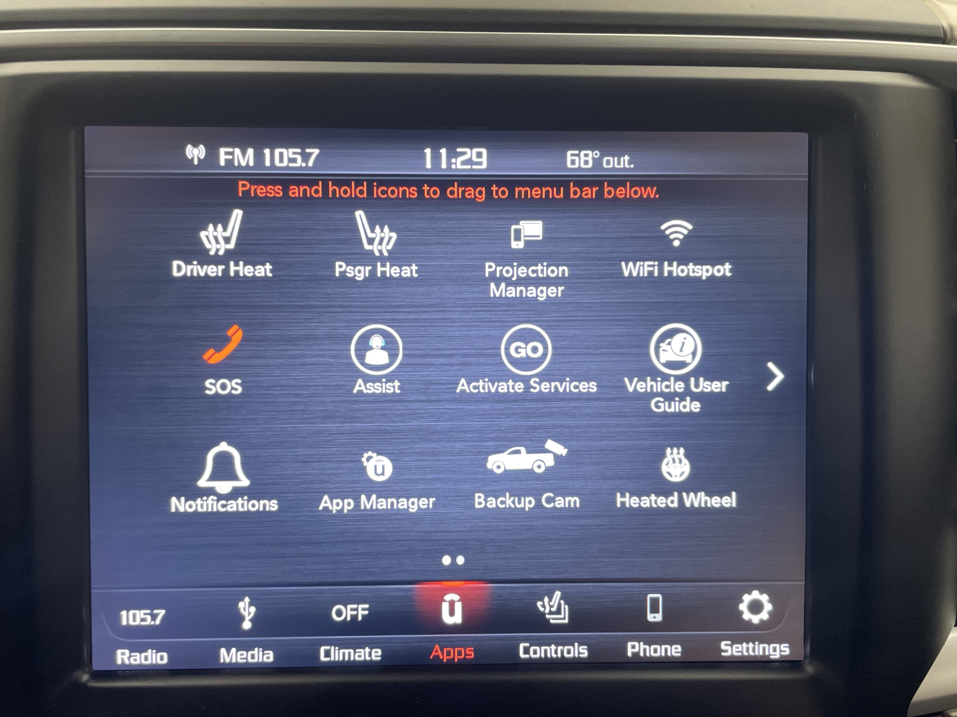 2018 RAM 1500 Big Horn Crew Cab 4x4 5'7' Box