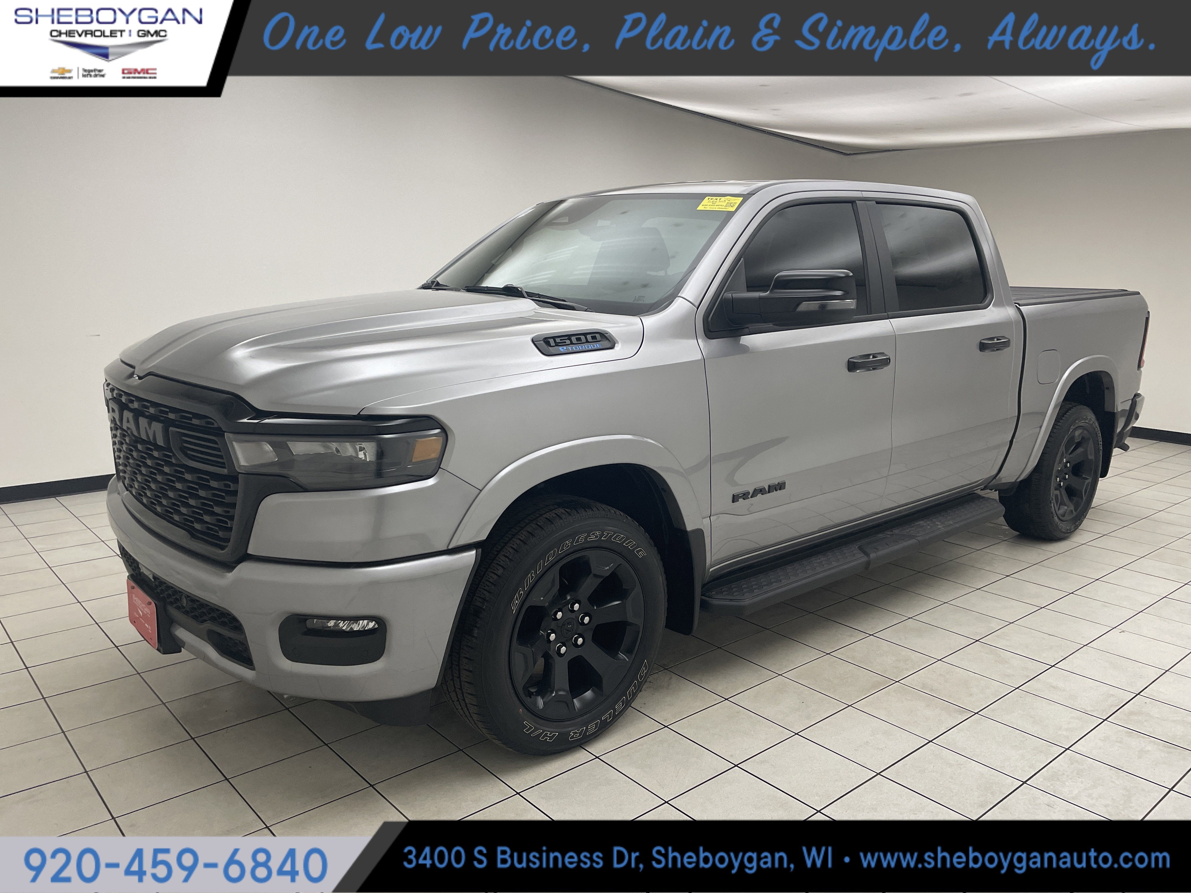 2025 RAM 1500 Big Horn Crew Cab 4x4 5'7' Box