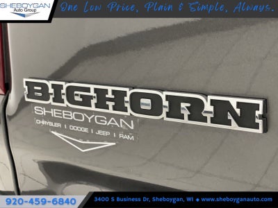 2022 RAM 1500 Big Horn Crew Cab 4x4 5'7' Box
