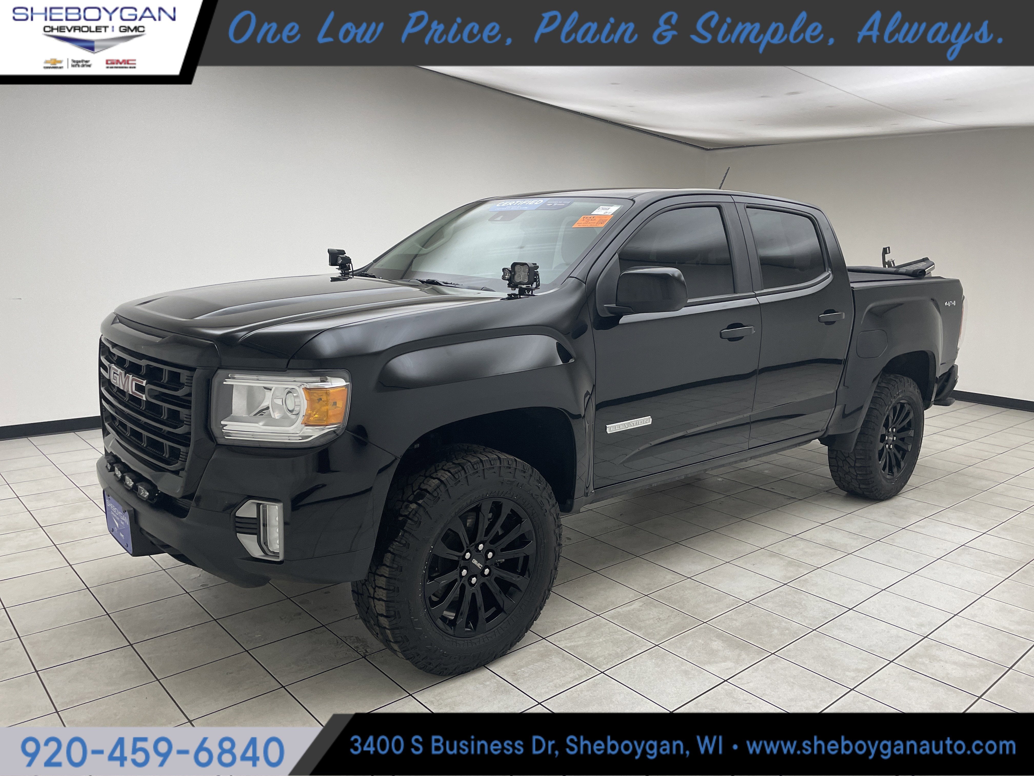 2021 GMC Canyon 4WD Crew Cab Short Box Elevation