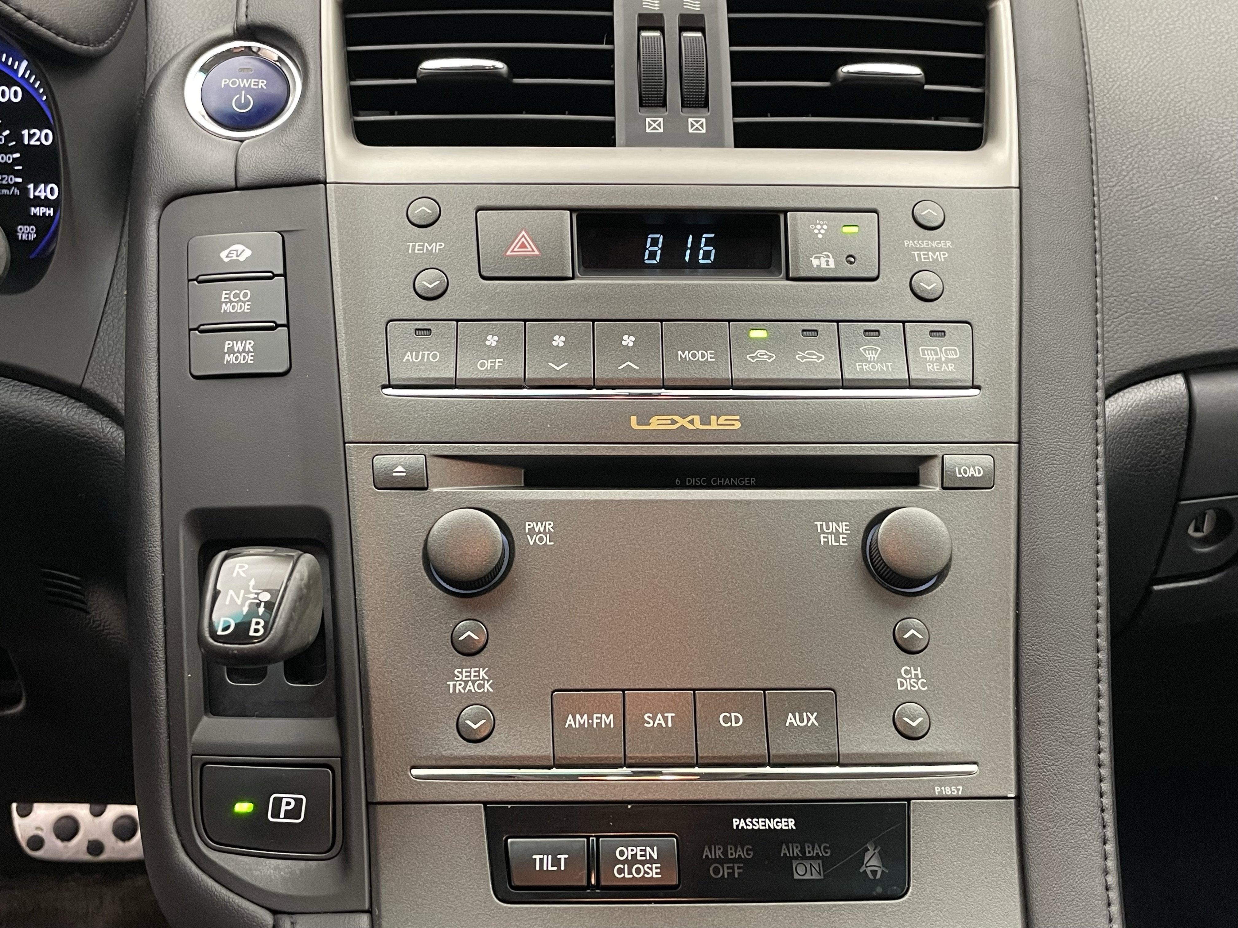 2010 Lexus HS 250h 250h