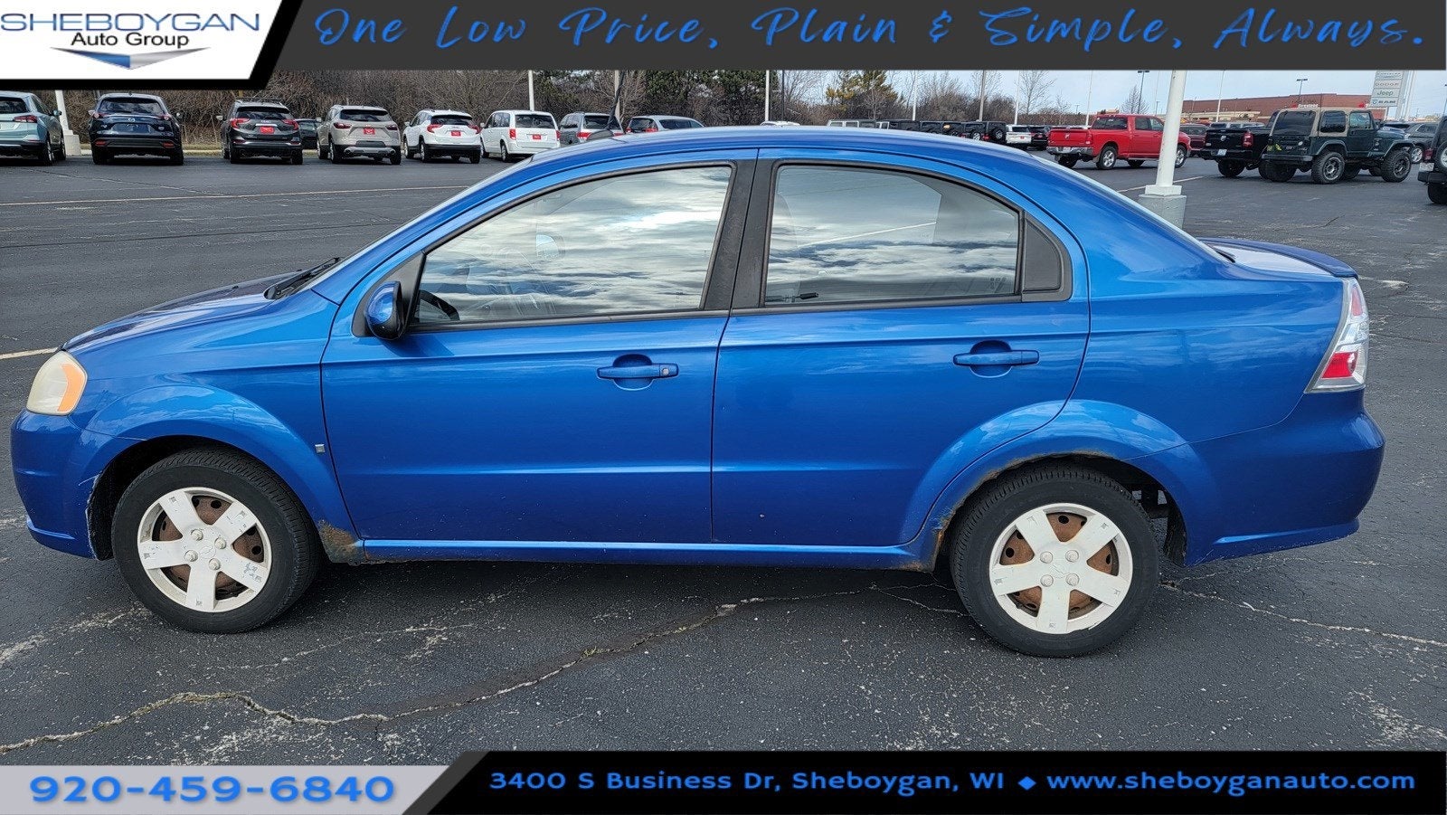 Used 2009 Chevrolet Aveo 1LS with VIN KL1TD56E89B626695 for sale in Sheboygan, WI