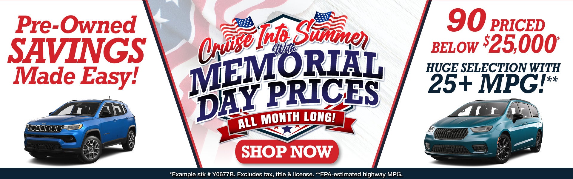 Pre-Owned Vehicles