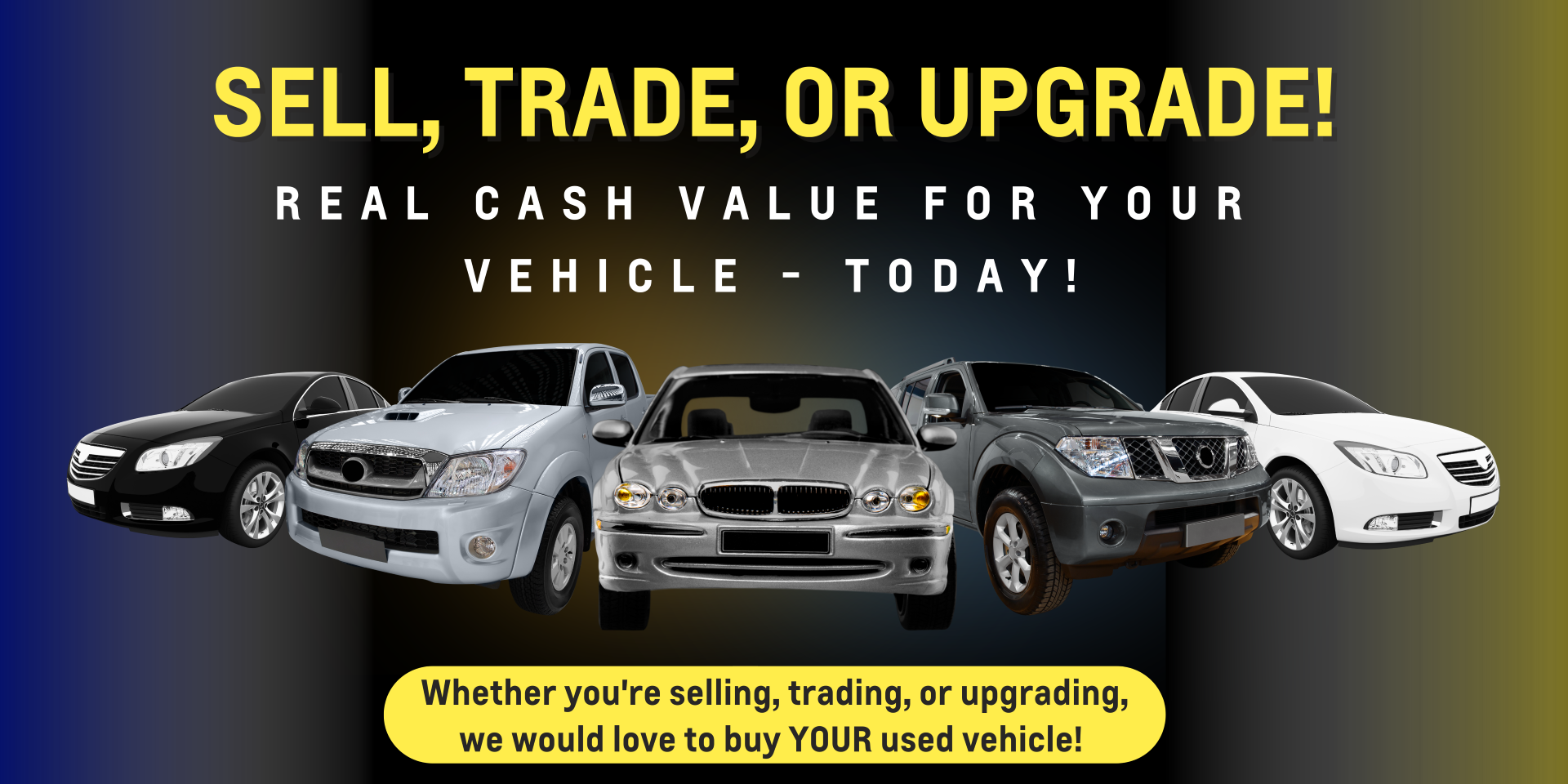 Sale, Trade, or Upgrade! Real Cash Value For Your Vehcile Today!Sheboygan Chrysler Center in Sheboygan WI